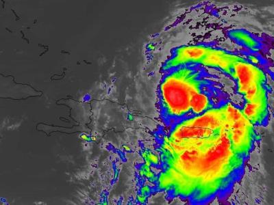 Clima en RD: Ernesto continuará provocando aguaceros este miércoles