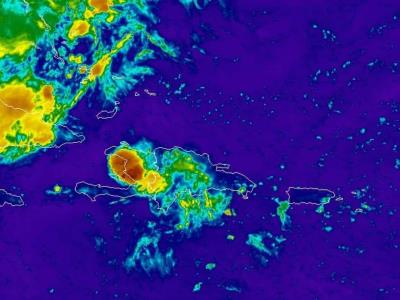 Clima en RD: Indomet prevé aguaceros moderados para este sábado