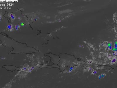 Clima en RD: Lluvias en varias provincias y temperaturas calurosas