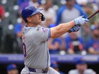 Con 2 jonrones de Alonso, Mets superan 9-1 a Rockies