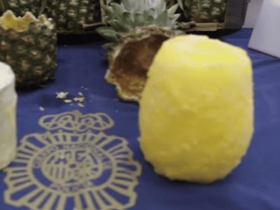 Desarticulada en España red que introducía cocaína de Sudamérica
