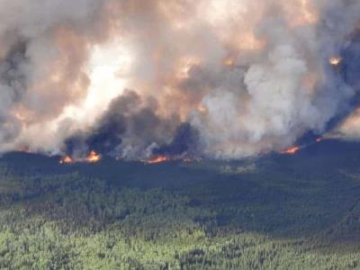 Incendios forestales en Canadá afectan a la calidad del aire en Europa