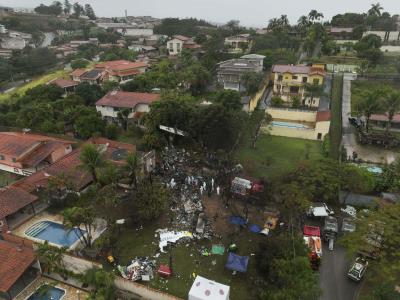 Médicos entre los muertos en accidente aéreo en Brasil