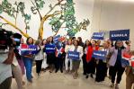 Adriano Espaillat pide a los dominicanos seguir luchando para que Kamala Harris gane las elecciones