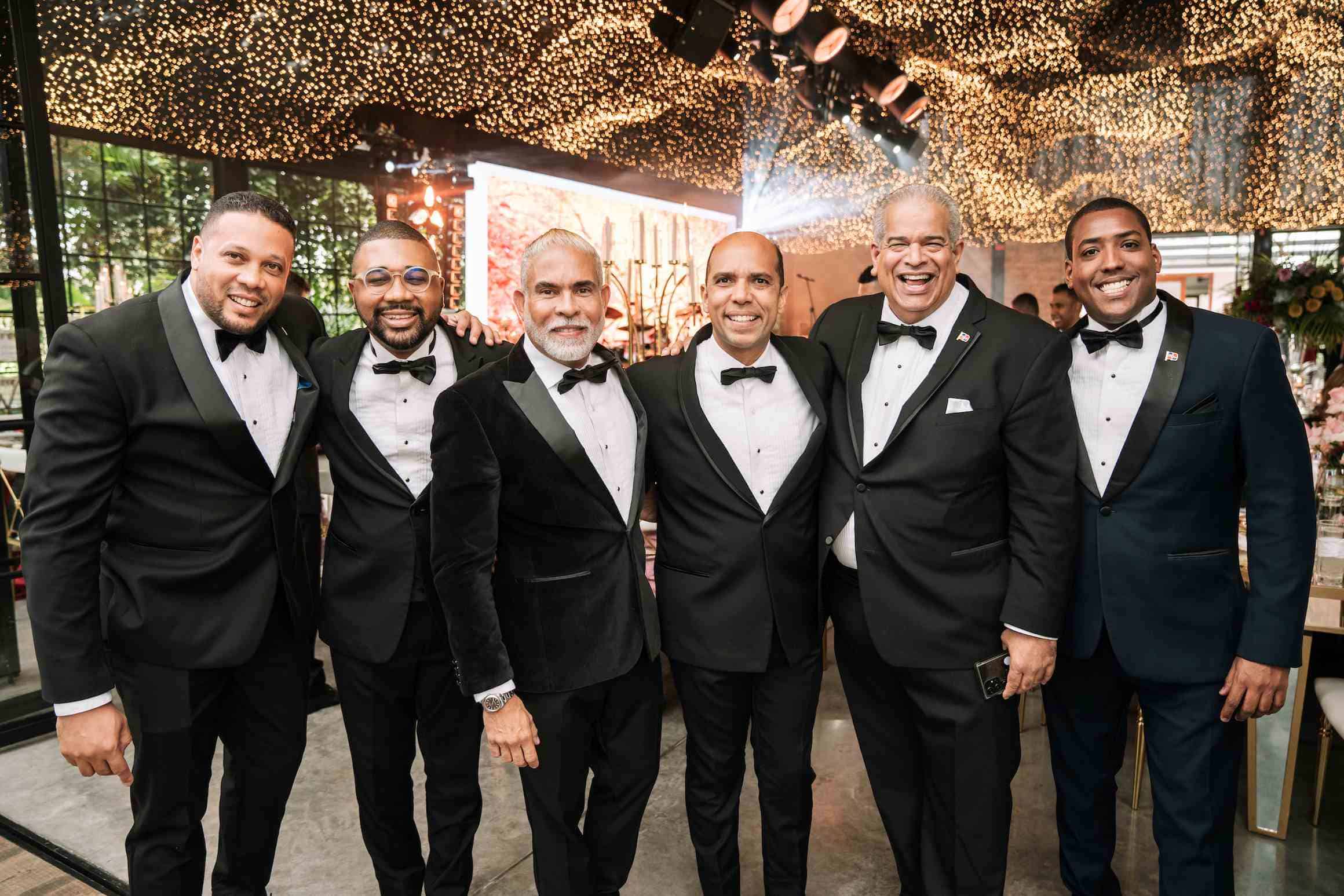 Dauny Sánchez, Carlos Frías, Paul Leonor, Juan Manuel Polanco, Pedro Vargas y Joan Puello.