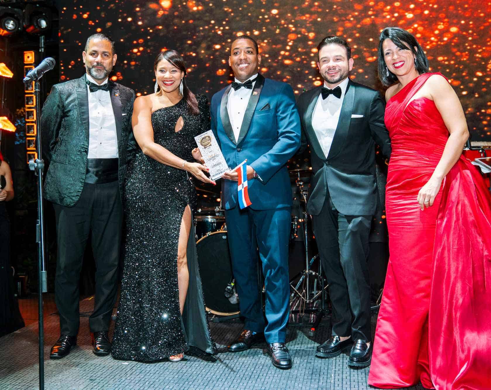 Alejandro Taveras, Yaniris Pérez, Joan Puello, Braulio Segura y Lil Céspedes.
