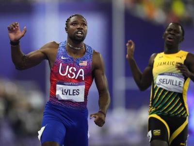 Noah Lyles devuelve la gloria olímpica a EEUU en 100 m en una final