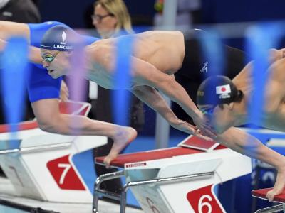 París 2024 Recital de Léon Marchand. El francés conquista su 4to oro