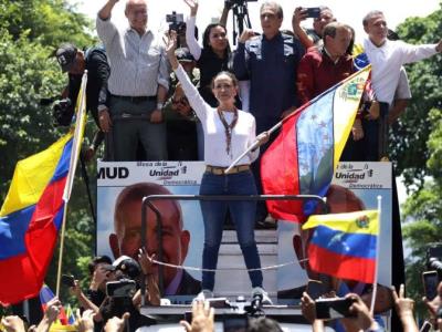 Piden en EE.UU. Nobel de la Paz para María Corina Machado