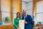 Alcaldía de Lawrence, Massachusetts, reconoce a la abogada dominicana Yudith Féliz 