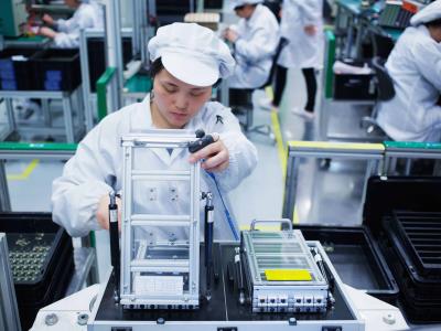 producción industrial en China se ralentiza