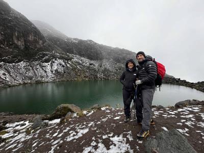 Thais Herrera pasó por Ecuador antes de ir al Everest