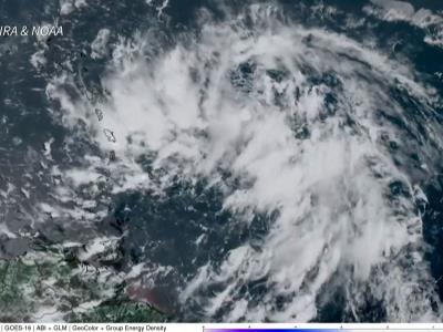 Tormenta tropical Ernesto avanza por el Caribe