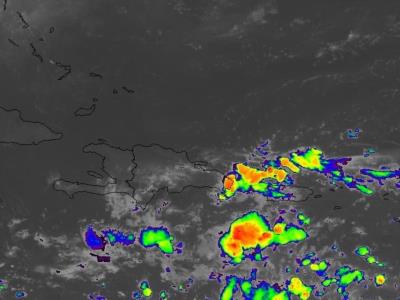 Clima en RD: Activa onda tropical con aguaceros este viernes