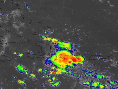 Clima en RD: Lluvias se intensificarán este martes por onda tropical