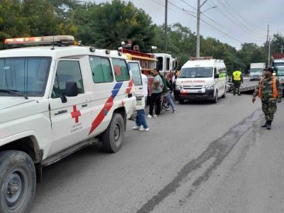 Fallecido en accidente en Santiago