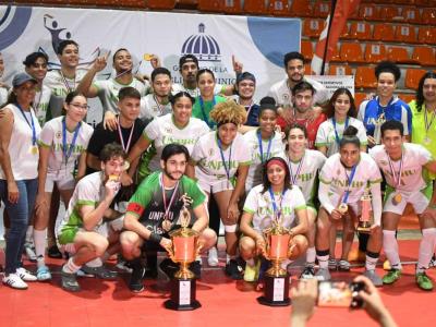 Futsal universitario: La UNPHU campeón en masculino y femenino