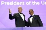 Congresista Adriano Espaillat presenta a Joe Biden durante la gala anual del Caucus Hispano