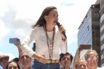 Vamos a hacer ceder al chavismo, dice jefa de la oposición en Venezuela