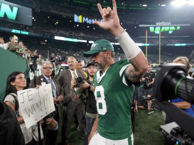 NFL: El ataque de Jets funciona con un Rodgers en plenitud