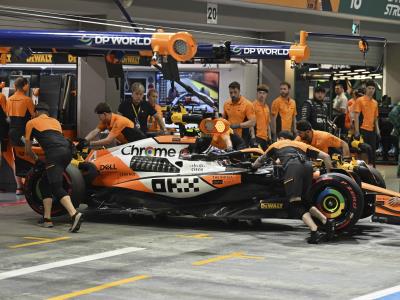 Norris supera a Verstappen y saldrá desde la pole en Singapur