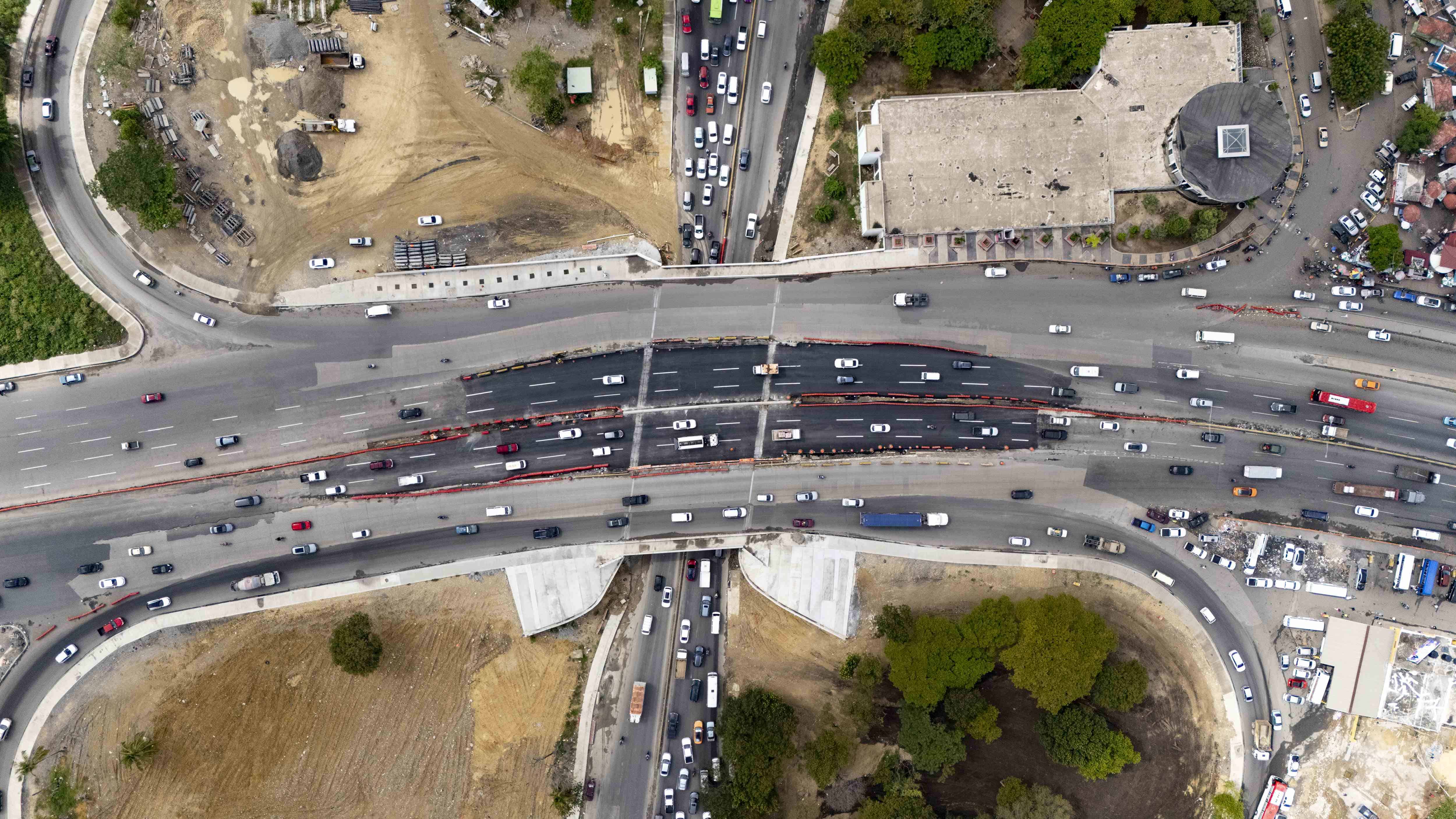 Los trabajos continúan en el kilmetro 9.