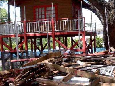 Trasladarán la "Casita de Santa" en Alcaldía de Santiago