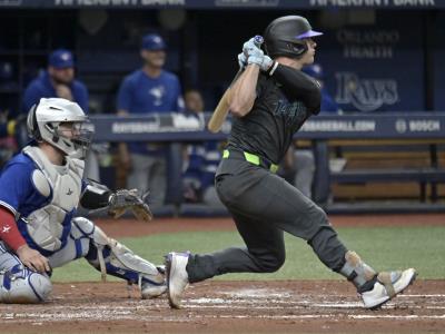 Vladimir Guerrero Jr., se fue de 4-3 en la derrota de Toronto