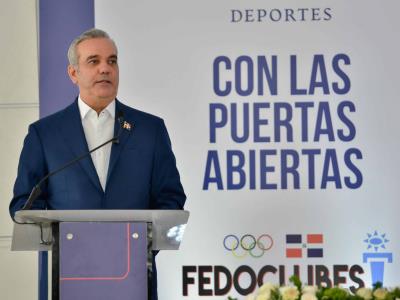 Abinader sería el primer mandatario en encabezar Día de los Clubes