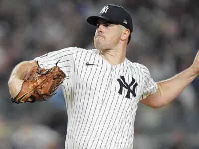 Carlos Rodón abrirá por Yankees en primer juego contra Guardianes