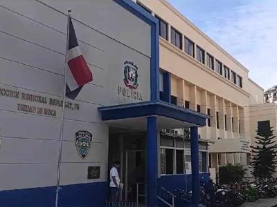 Detenido en cuartel policial de Moca hiere a compañero de celda