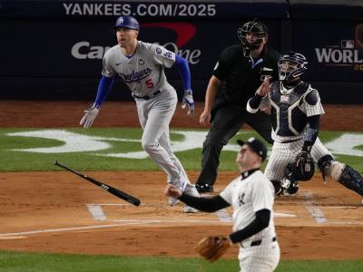 Dodgers derrotan 4-2 a Yankees y acarician barrida en Serie Mundial