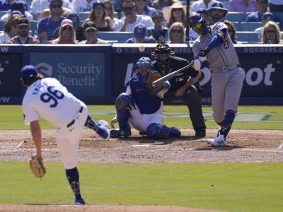 Mets cortan racha de 33 innings sin carreras de pitchers de Dodgers