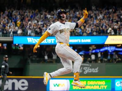 MLB: Mitchell jonronea para romper empate, Milwaukee gana