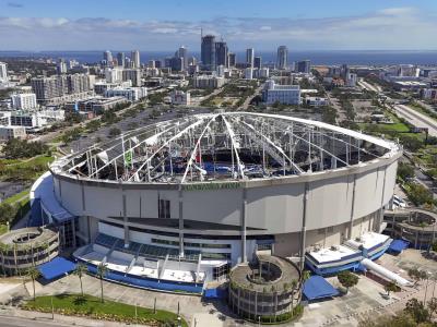 MLB quiere a Rays en su región si su estadio sigue dañado por huracán