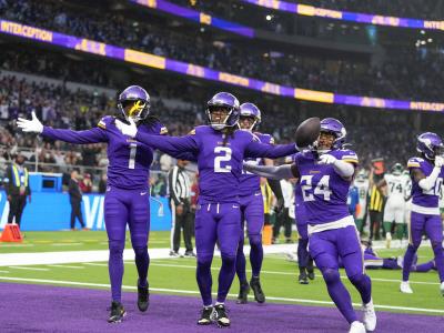 NFL: Vikings amplian invicto a 5-0 tras vencer a los Jets de Rodgers