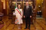 Abinader desea éxito a recién posesionada presidenta de México