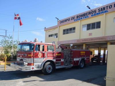 Reportan incendio en de torre del sector Evaristo Morales