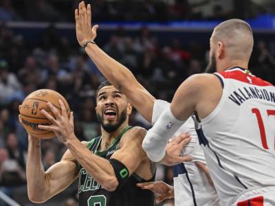 Tatum y Brown brillan en victoria por Boston Celtics en Washington