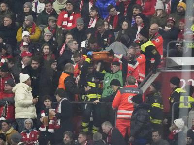 Emergencia médica opaca victoria de Bayern en la UEFA Champions