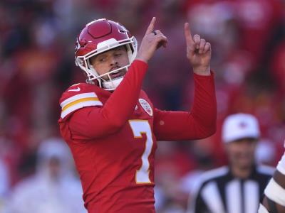 Harrison Butker de Chiefs se opera el menisco de la rodilla izquierda
