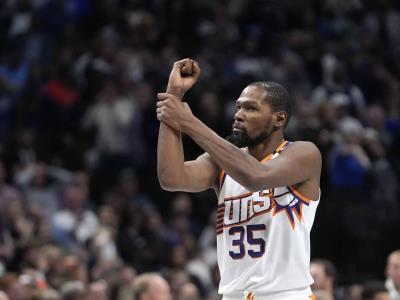 Kevin Durant se perderá unas dos semanas por una lesión muscular