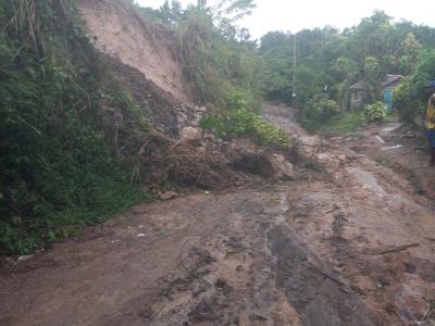 Más de 40 comunidades incomunicadas debido a las lluvias Dajabón