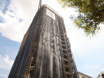 Muere haitiano al caer por hueco de una torre en construcción