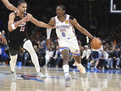 NBA: Con 30 de Williams y doble doble de Hartenstein, Thunder gana