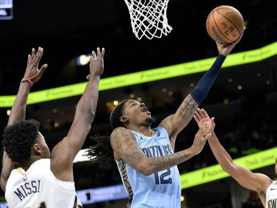 NBA: Grizzlies vencen a Pelicans y ganan por primera vez en NBA Cup