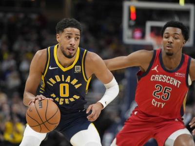 NBA: Haliburton anota 34 y lleva a Pacers a victoria