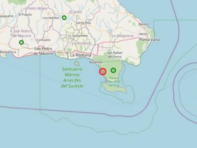 Se registra temblor de 4.5 grados en el sur de La Romana