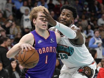 Grizzlies establecen récord del equipo con una victoria sobre Raptors