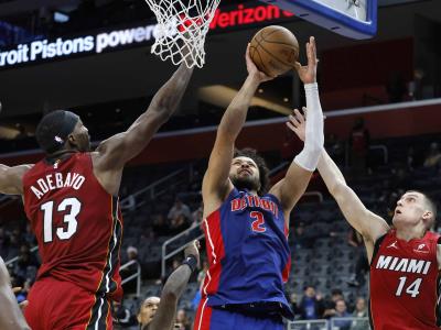 Hardaway brilla en la prórroga y Pistons vencen al Heat